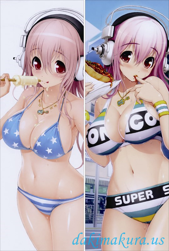 Super Sonico Japanese hug dakimakura pillow case